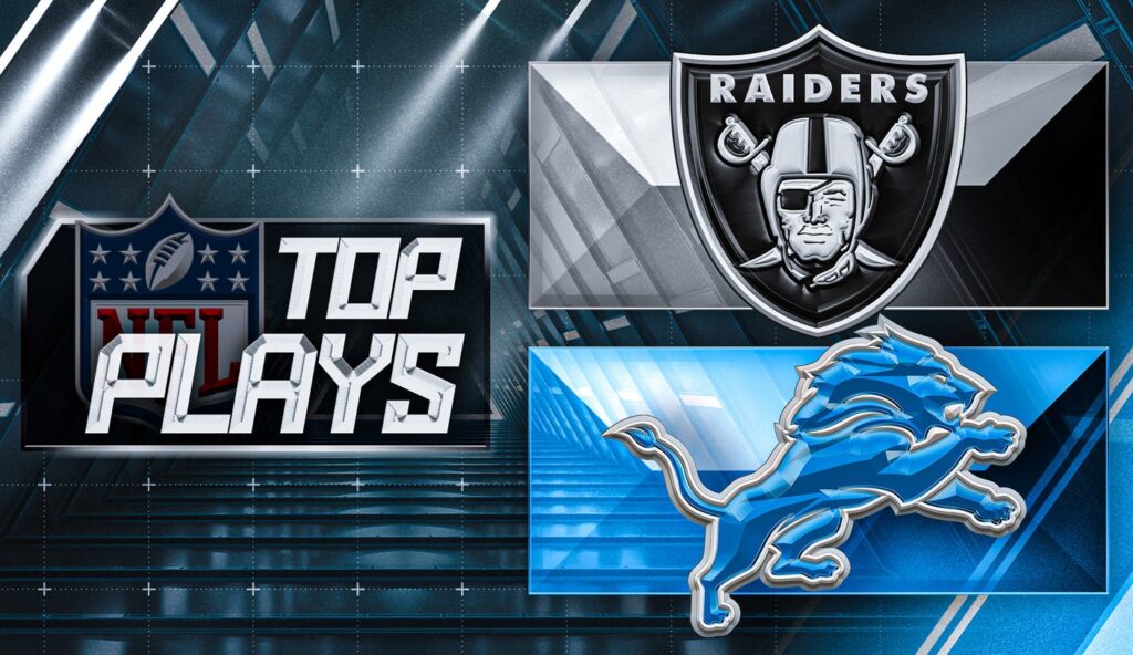 Raiders vs. Lions live updates: Top moments from Monday Night Football