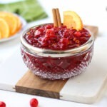 The Best Low Carb Cranberry Sauce (Keto, Paleo, Diabetic Friendly)