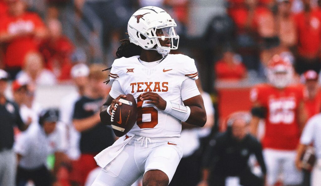 Maalik Murphy set to start at QB for No. 7 Texas against BYU