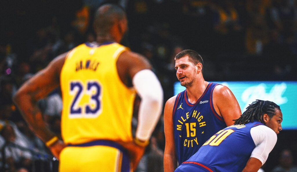 Lakers feel Western Conference finals deja vu as Nuggets dominate opening night matchup