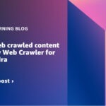 Index your web crawled content using the new Web Crawler for Amazon Kendra