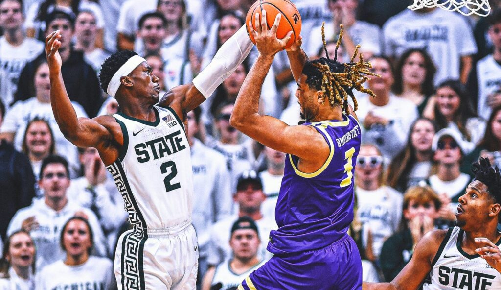 Men’s college basketball opening night: JMU stuns Michigan State; USC freshman shines