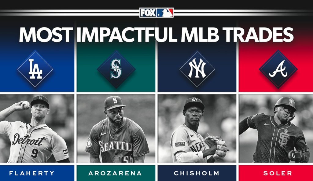 2024 MLB trade deadline: 10 most impactful moves for the stretch run