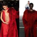 Cardi B Announces 3rd Pregnancy Wearing Red Fall 2024 Prabal Gurung Fur Coat and Gown! – Fashion Bomb Daily