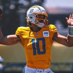 Chargers QB Justin Herbert returns to practice after missing 2 weeks with foot injury