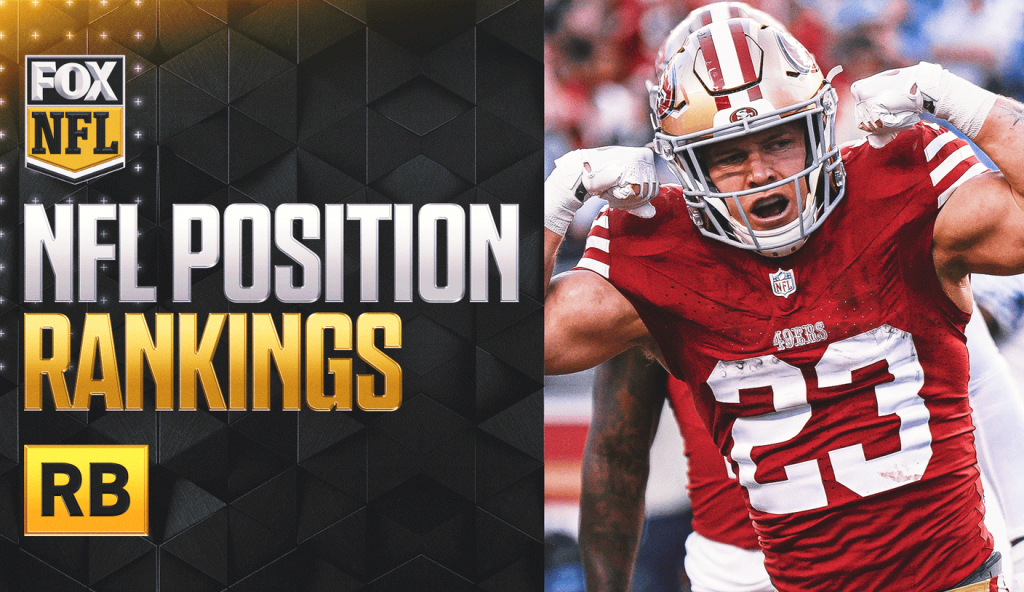 2024 Best NFL running backs: Christian McCaffrey, Derrick Henry lead rankings