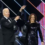 VP Kamala Harris Wears Black Laquan Smith Sequined Gown to the Congressional Black Caucus Foundation’s 53rd Annual Legislative Conference